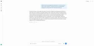 ChatGPT answer to Prompt 4, full screenshot