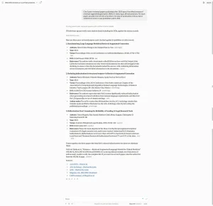 Claude answer to Prompt 5, full screenshot