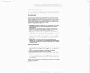 Claude answer to Prompt 7, full screenshot