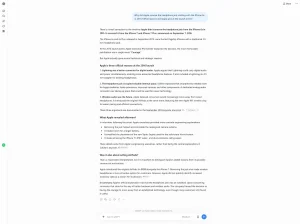 ChatGPT answer to Prompt 9, full screenshot